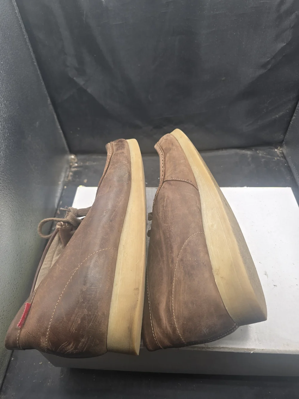 Clarks Brown Leather Men's Chukka Boots